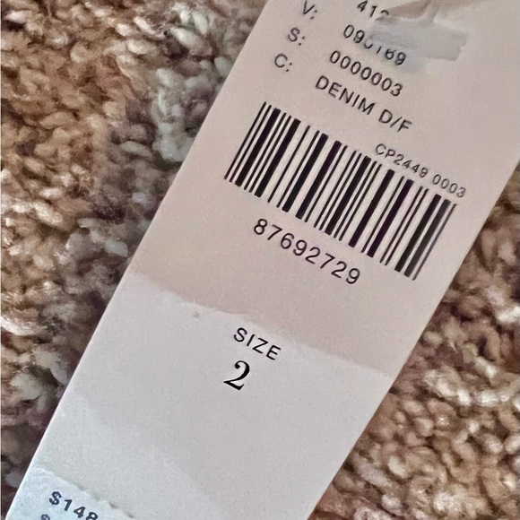 Anthropology size 2 Denim Romper New w/Tags - Picture 3 of 6